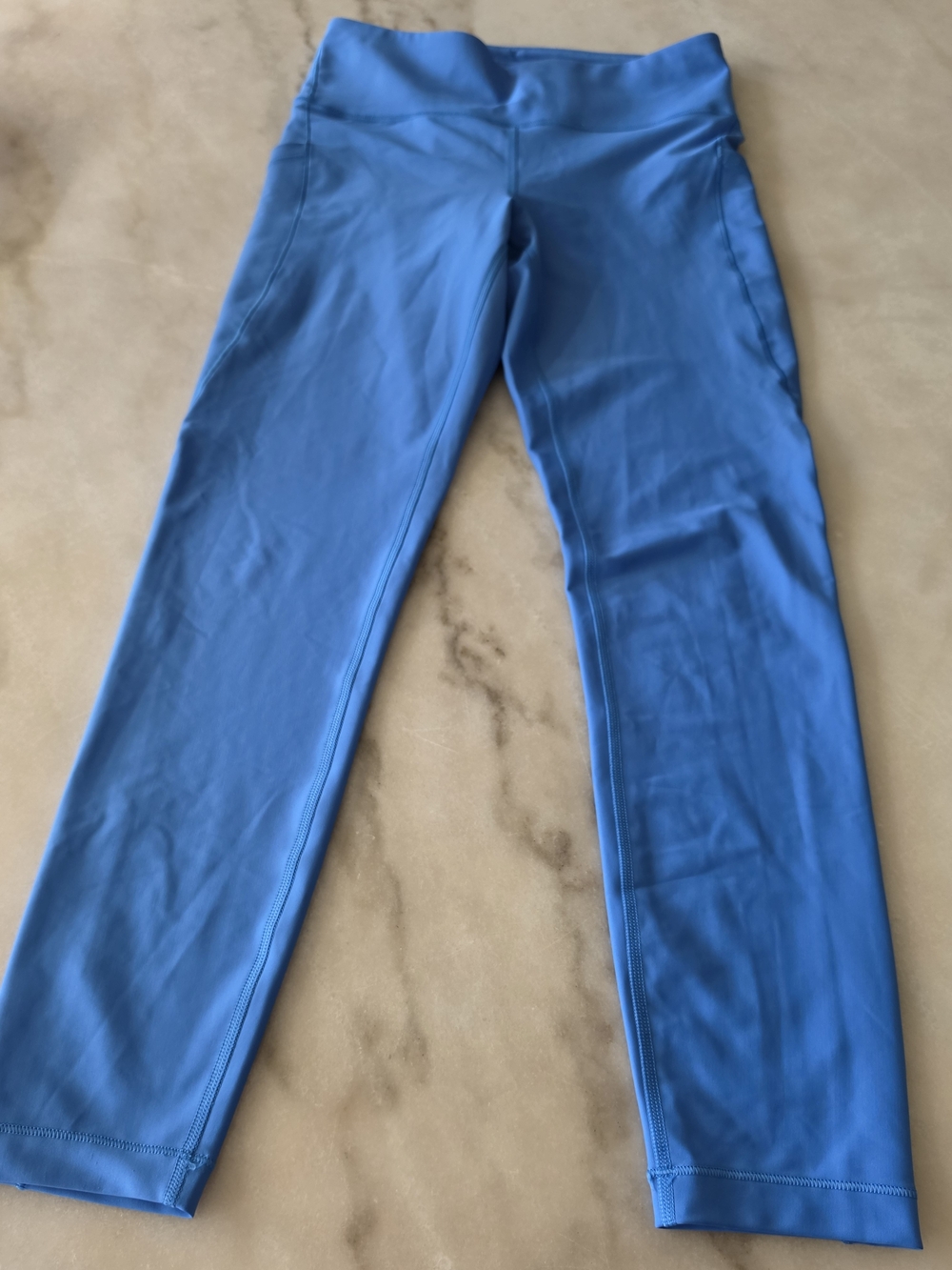 Athleta Bright Blue High-Rise Leggings